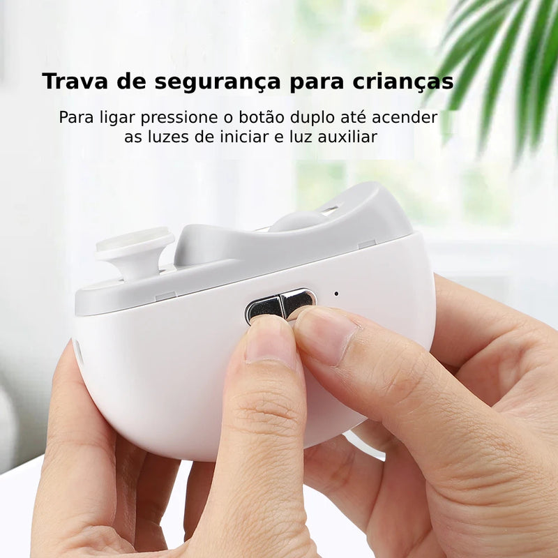 Angel Care - Cortador de Unhas Elétrico - Recarregável via USB