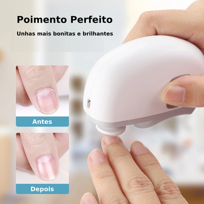 Angel Care - Cortador de Unhas Elétrico - Recarregável via USB