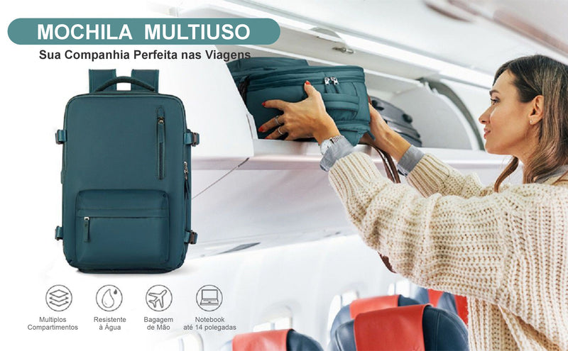 Mochila Prime Case - Unissex Multifuncional