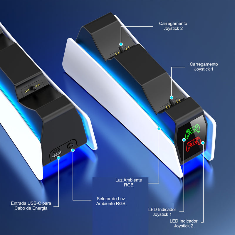 Carregador para Controle PS5 - NEXT LEVEL