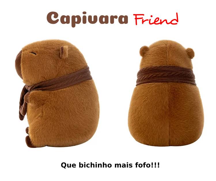 Pelúcia Capivara Friend