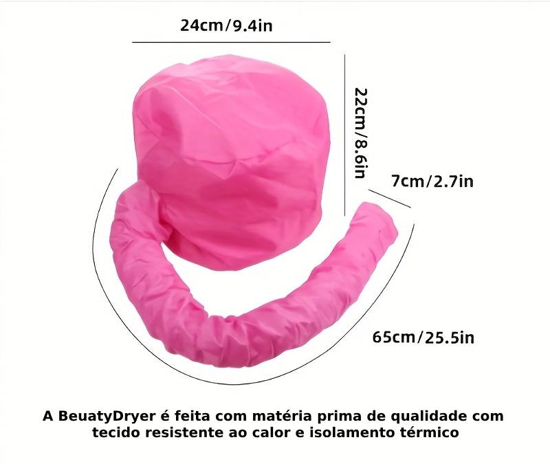 Difusor para Secador de Cabelo com Touca BeautyDryer